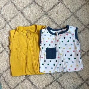 Kyte Baby Sleevelss Rompers (zip)